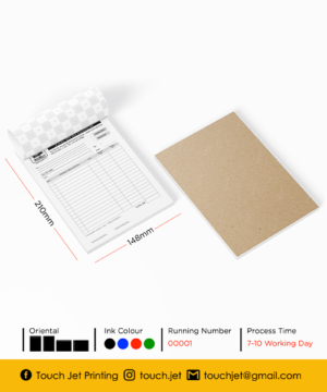 Billbook NCR Paper - A5 Size